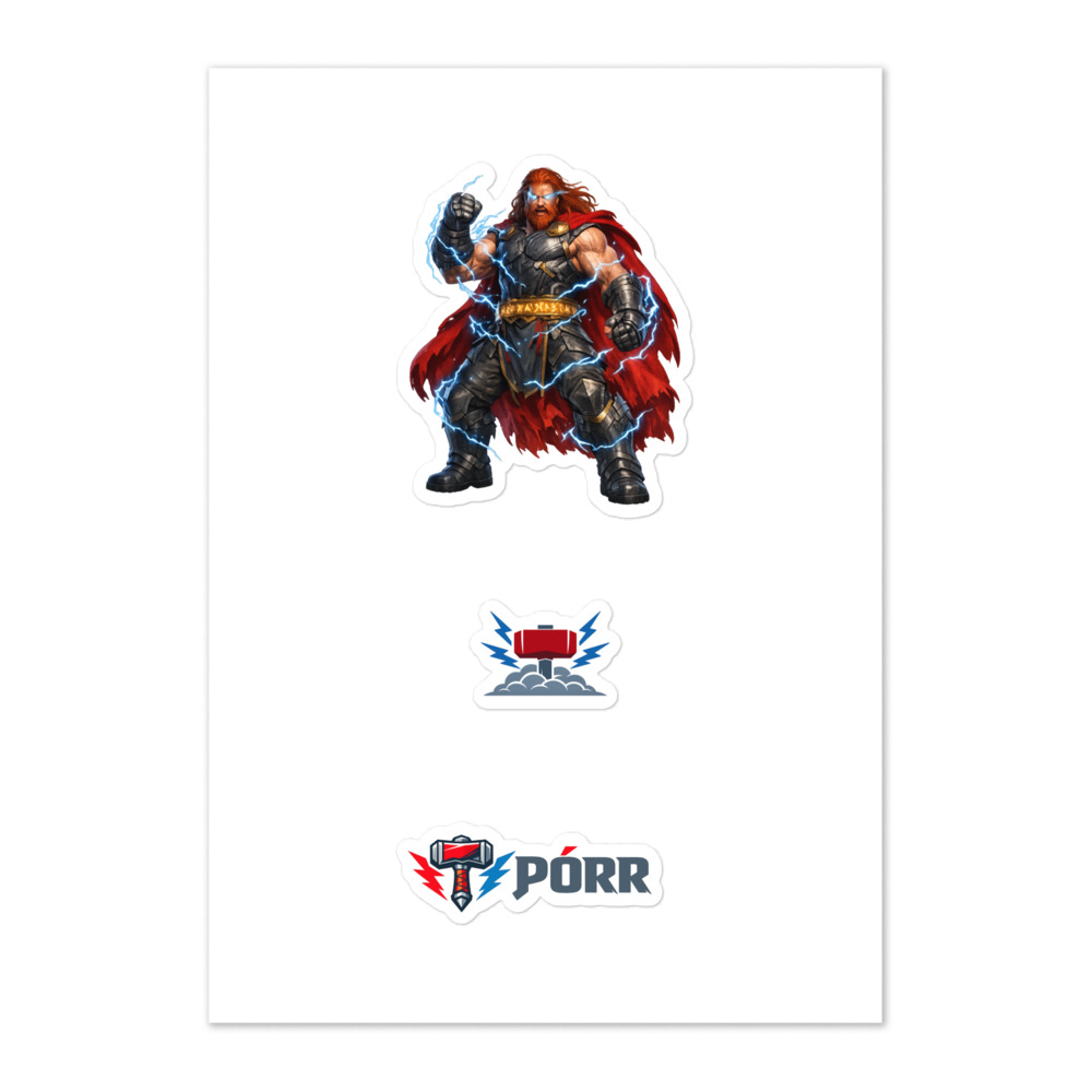 Þórr Seal Sticker Set