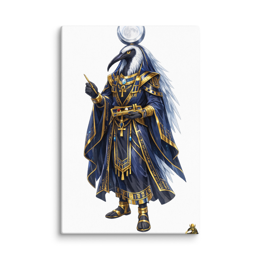Ḏḥwty Mascot Canvas