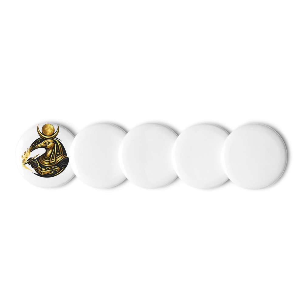 Ḏḥwty Seal Enamel Pin