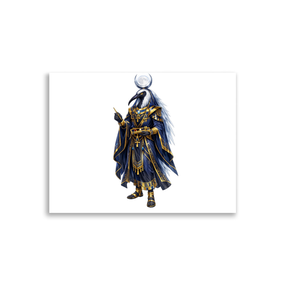 Ḏḥwty Mascot Art Print