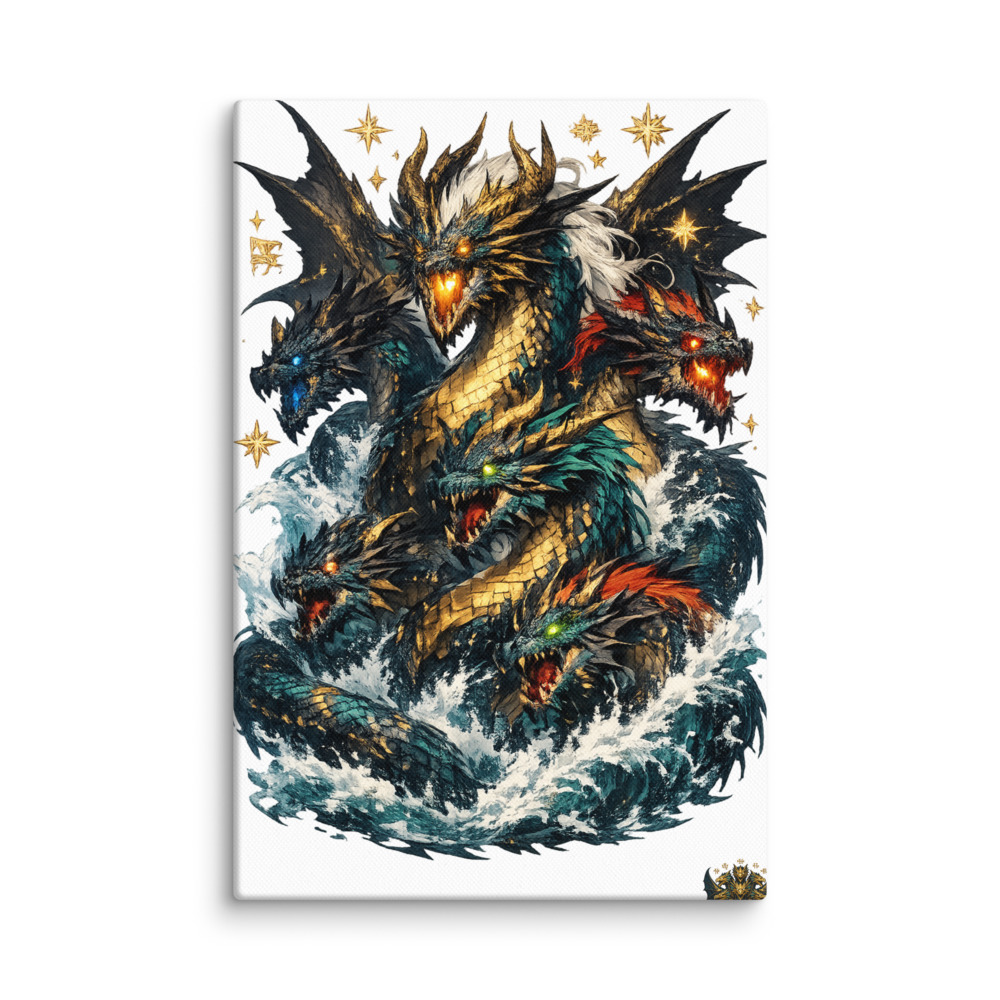Tiāmat Mascot Canvas