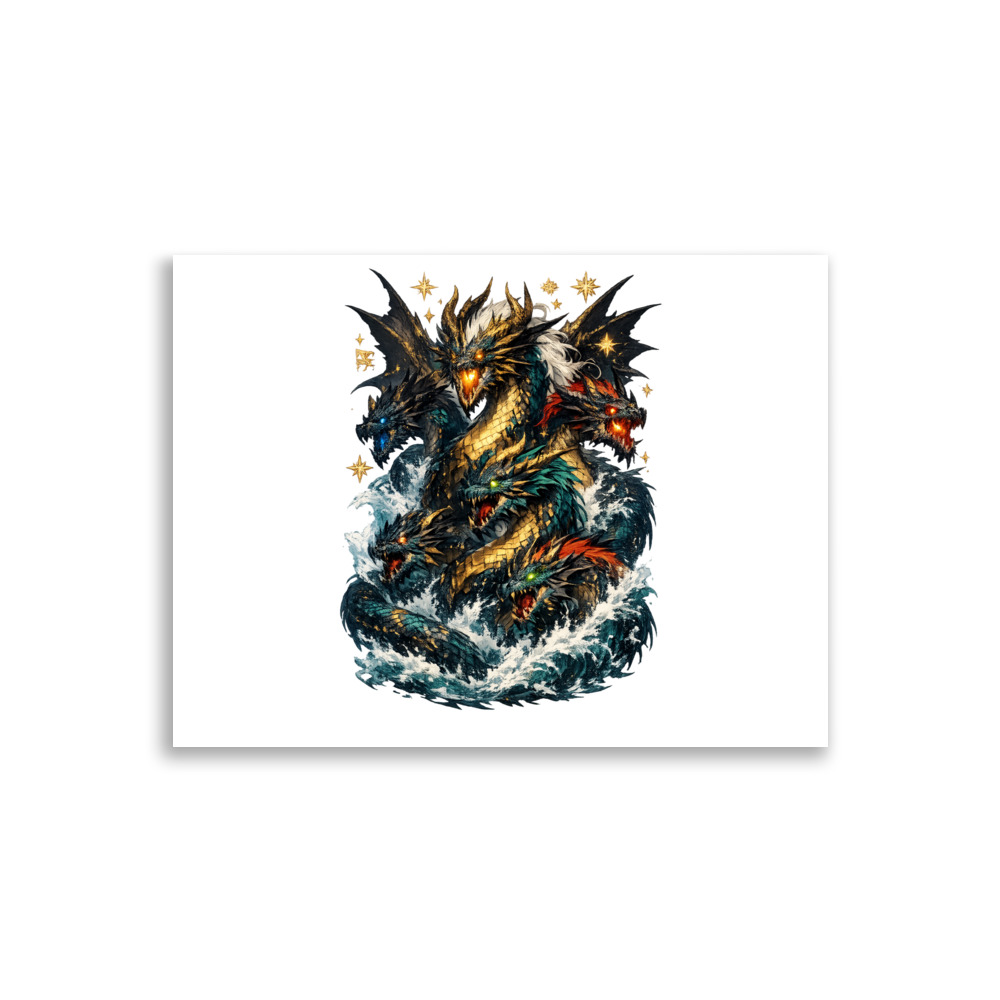 Tiāmat Mascot Art Print