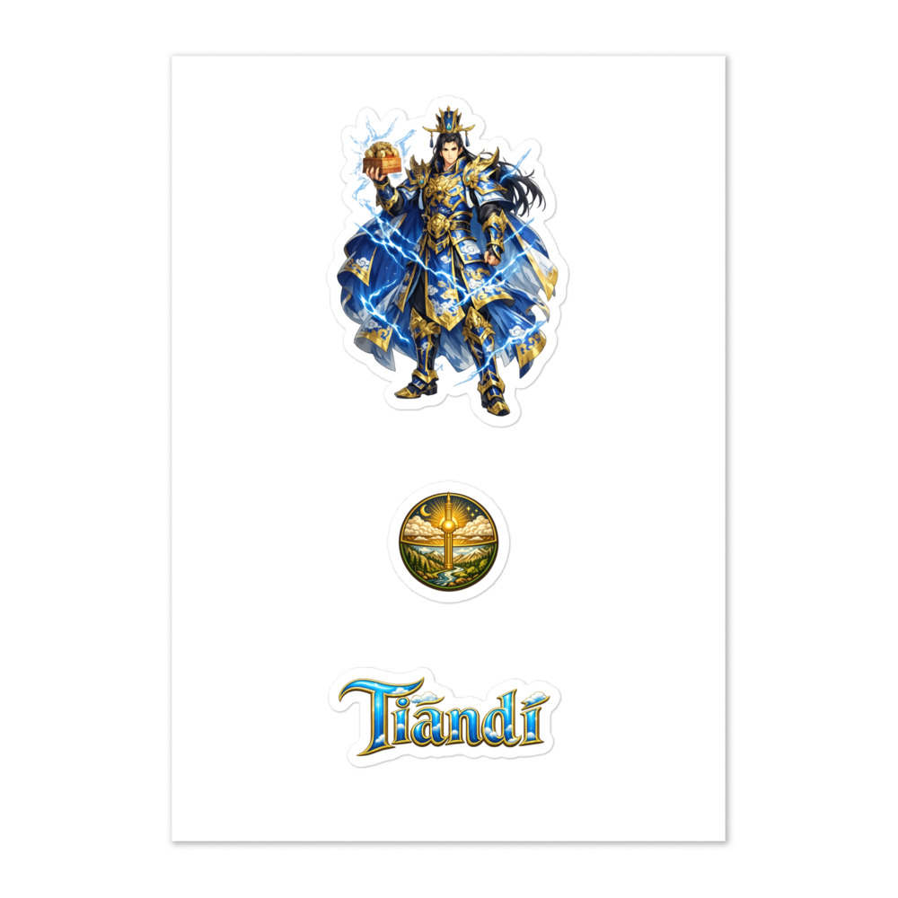 Tiāndì Seal Sticker Set