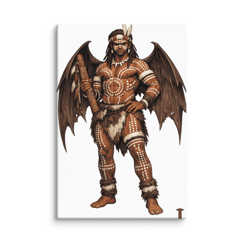 Tjinimin Mascot Canvas
