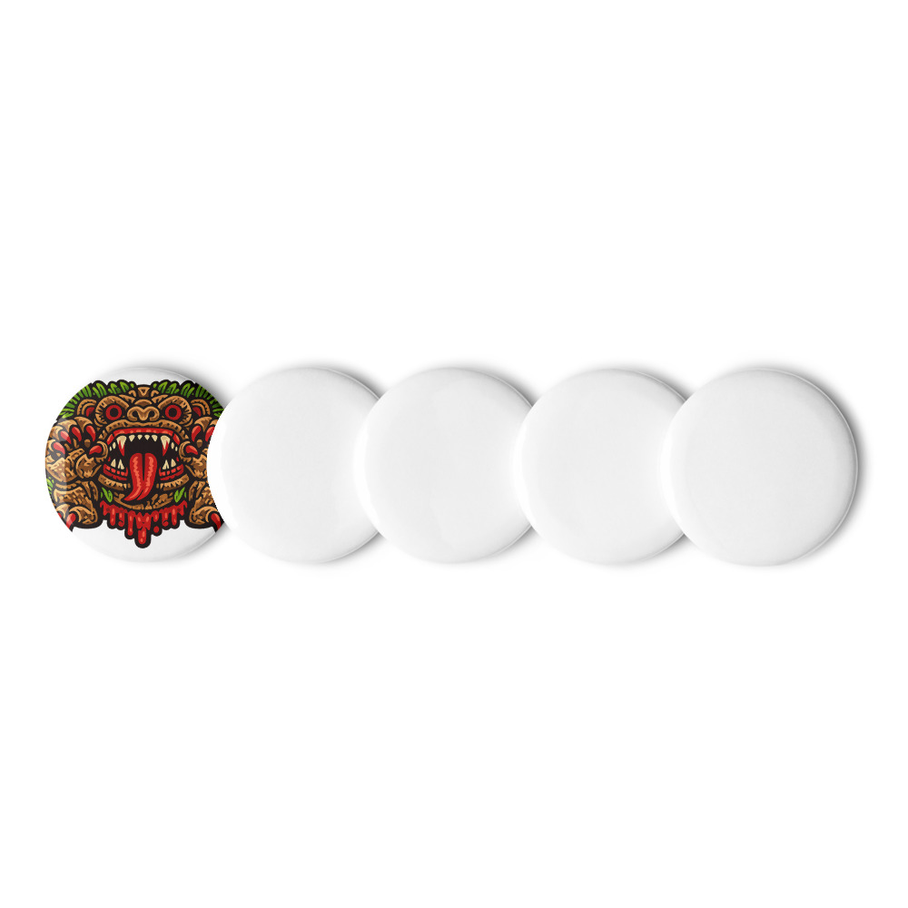 Tlāltēcuhtli Seal Enamel Pin