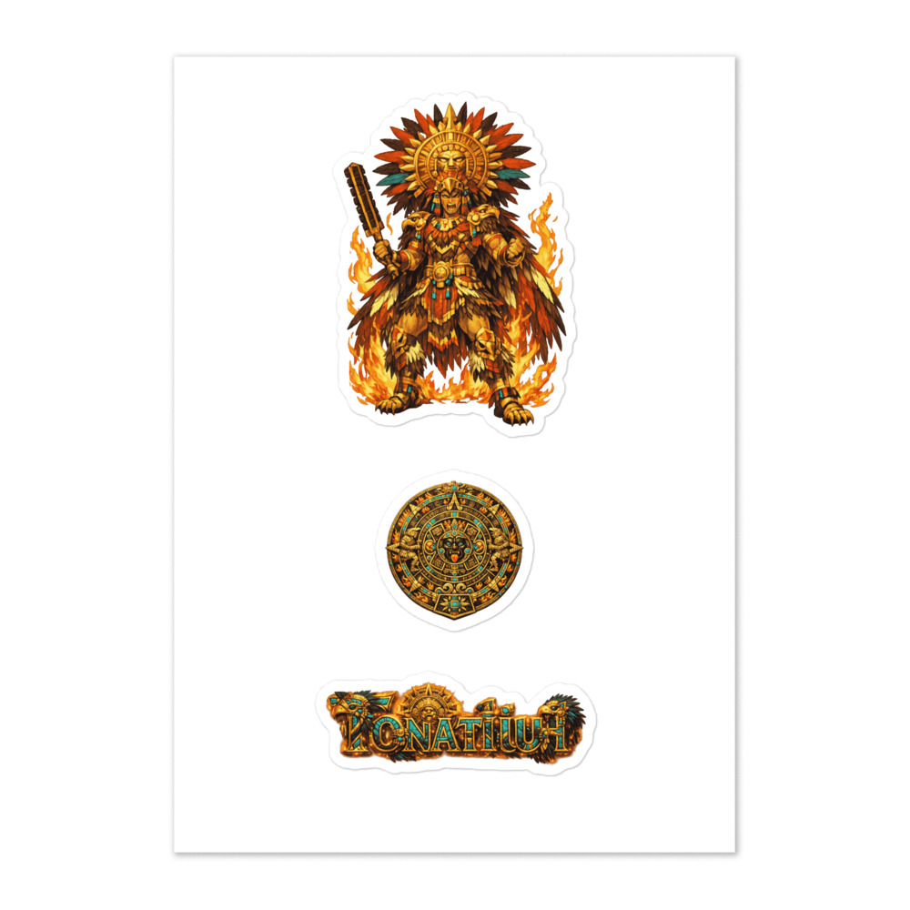 Tōnatiuh Seal Sticker Set