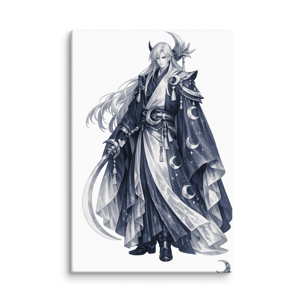Tsukuyomi Mascot Canvas