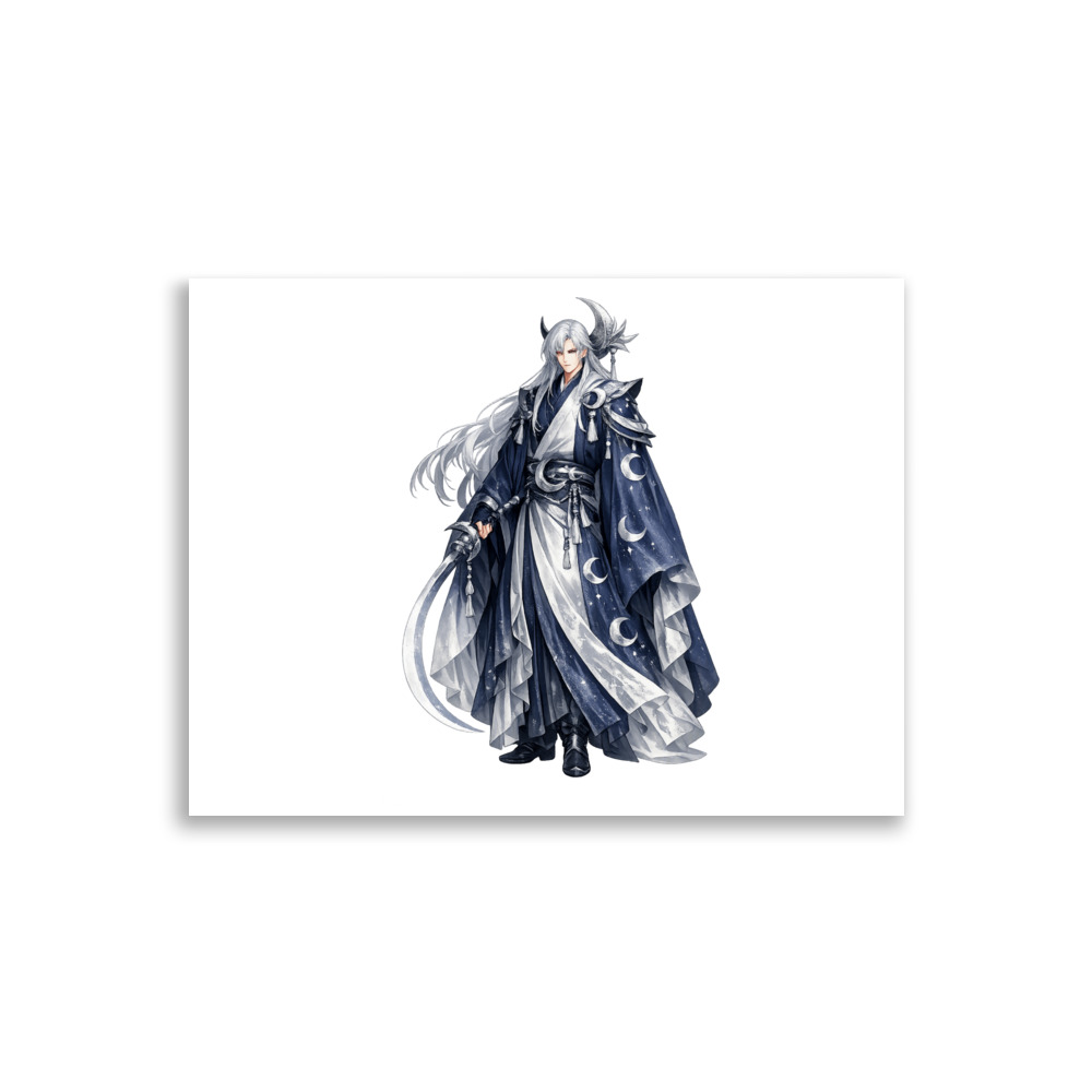 Tsukuyomi Mascot Art Print