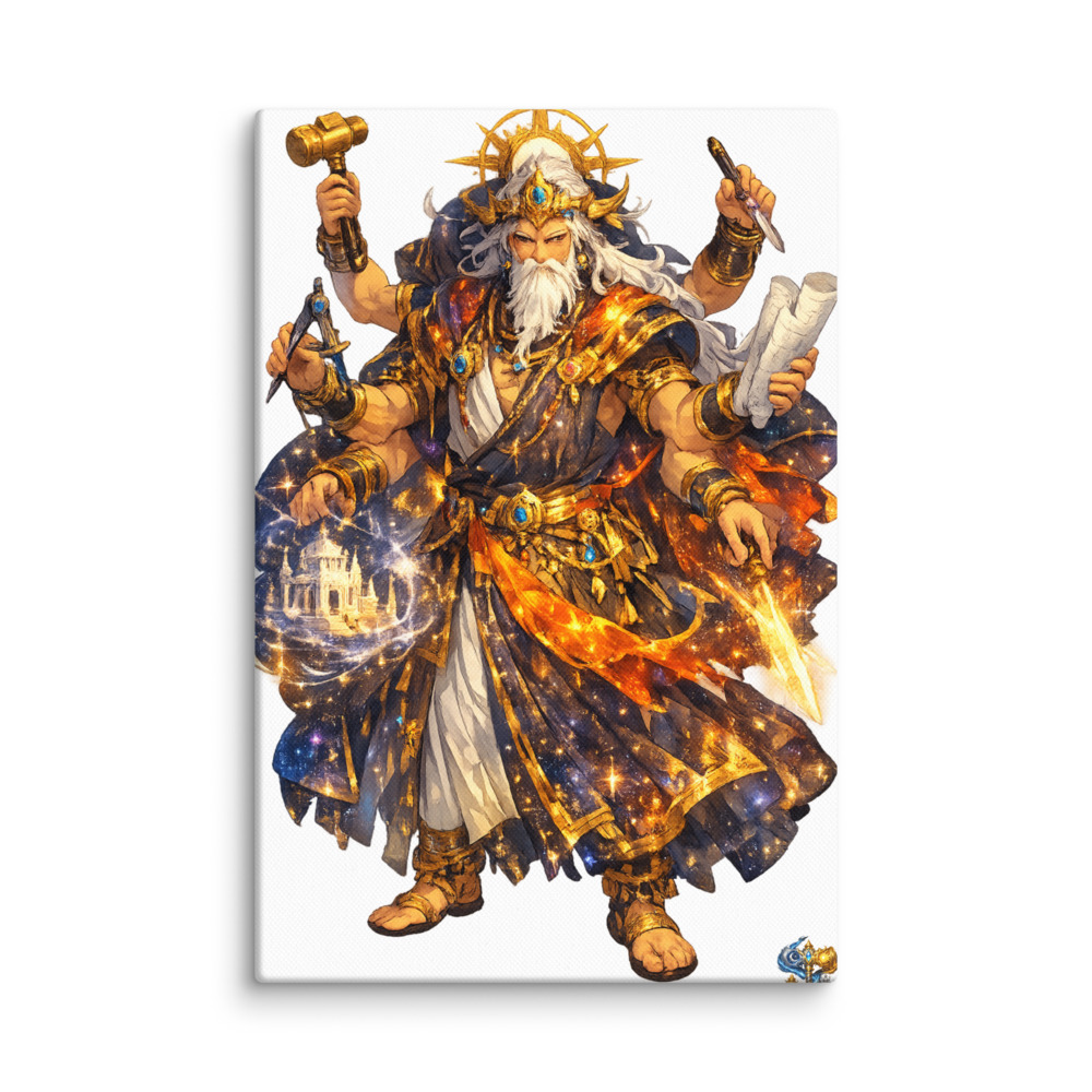 Tvaṣṭṛ Mascot Canvas