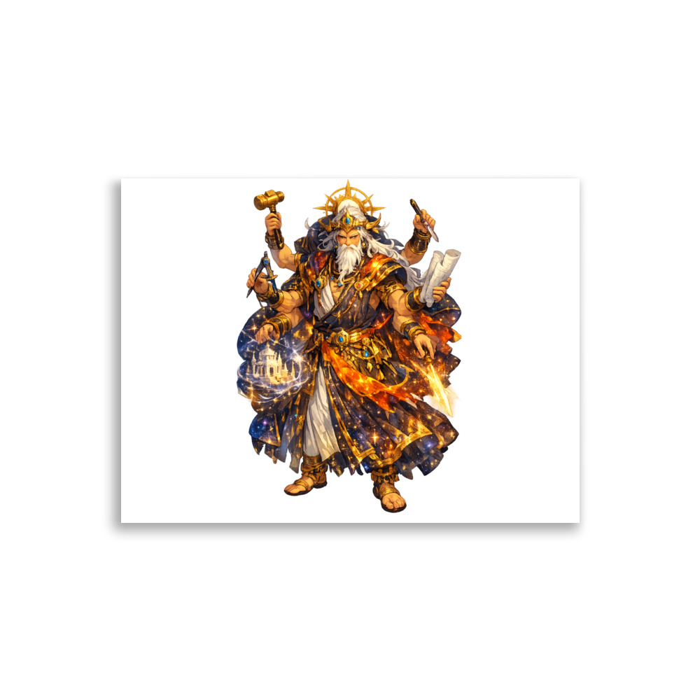 Tvaṣṭṛ Mascot Art Print