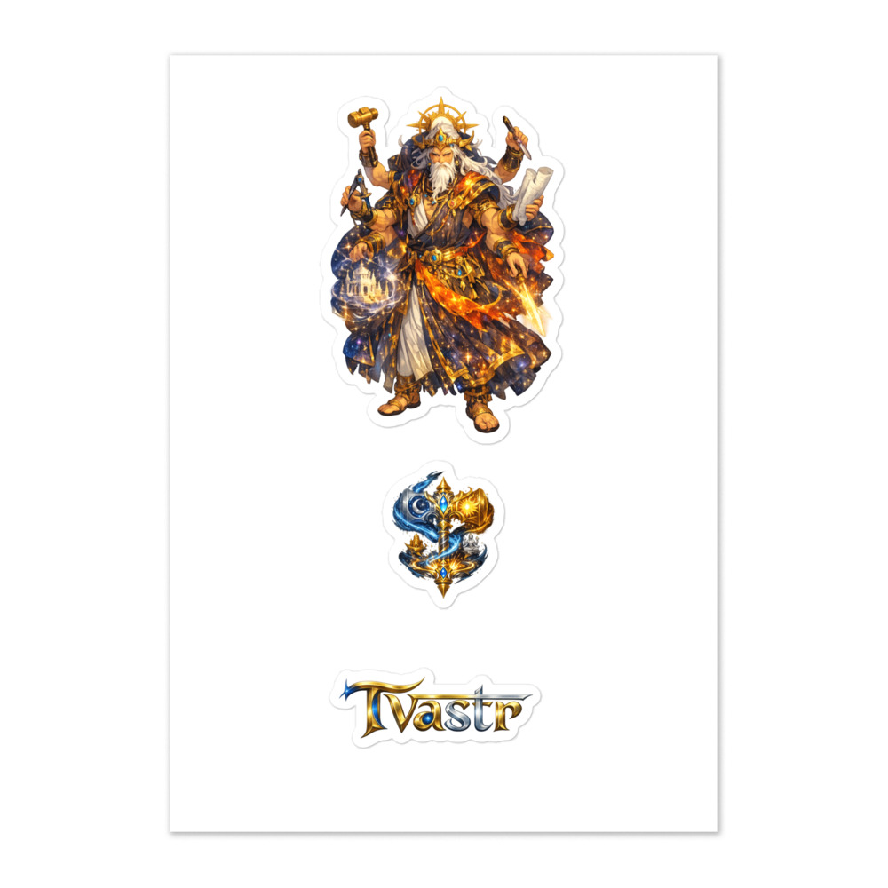 Tvaṣṭṛ Seal Sticker Set