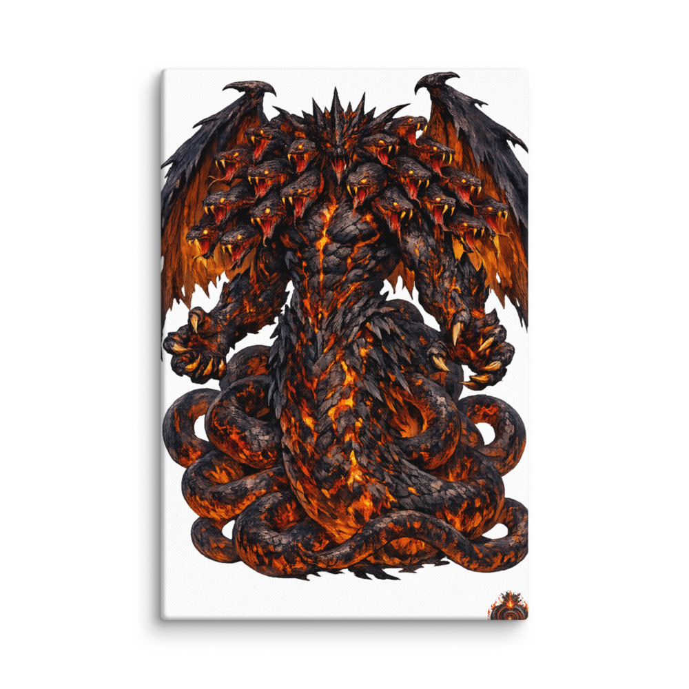Typhōn Mascot Canvas