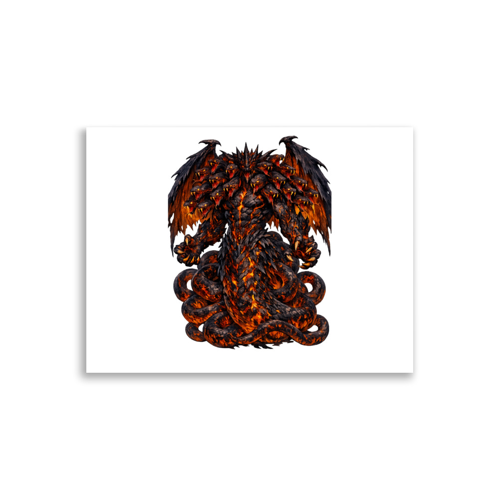 Typhōn Mascot Art Print