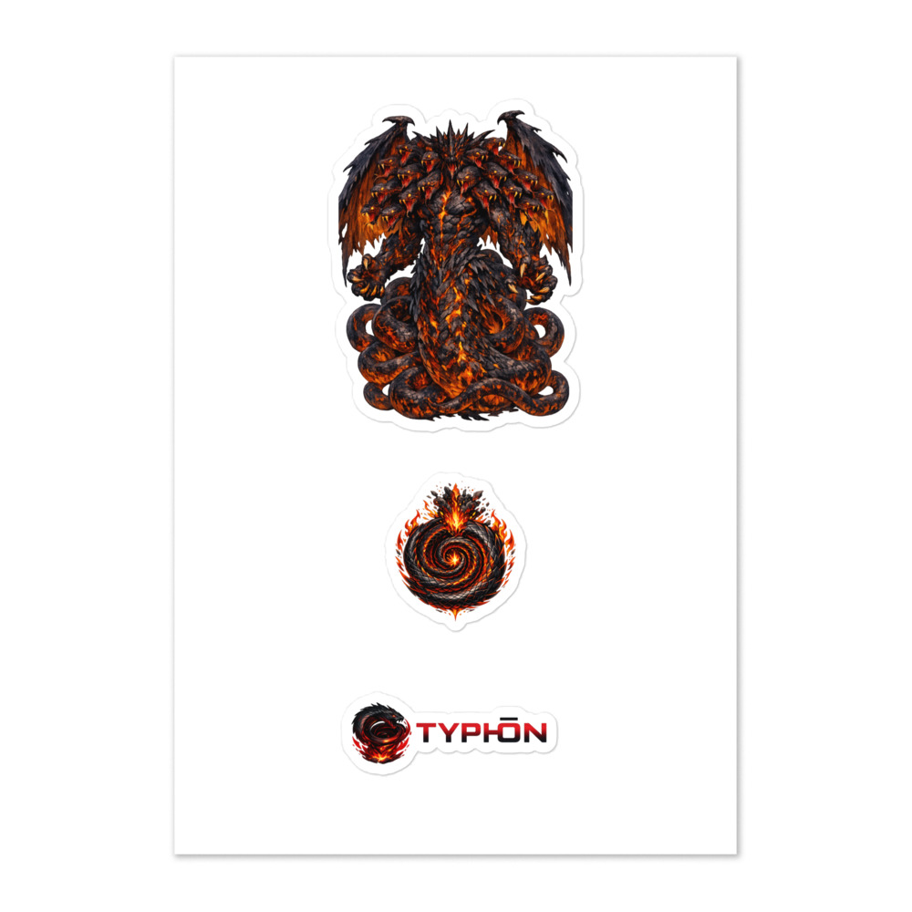 Typhōn Seal Sticker Set
