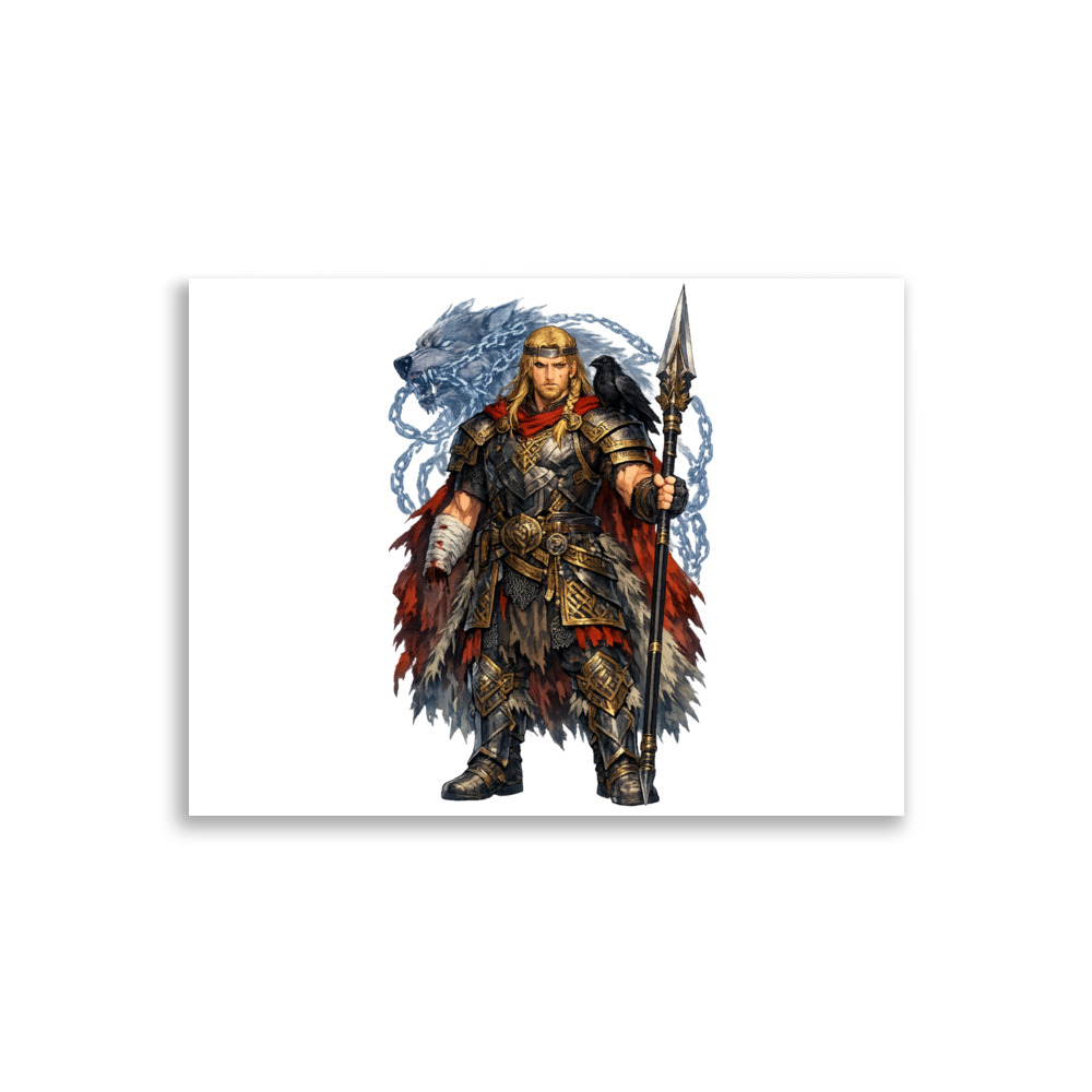 Týr Mascot Art Print
