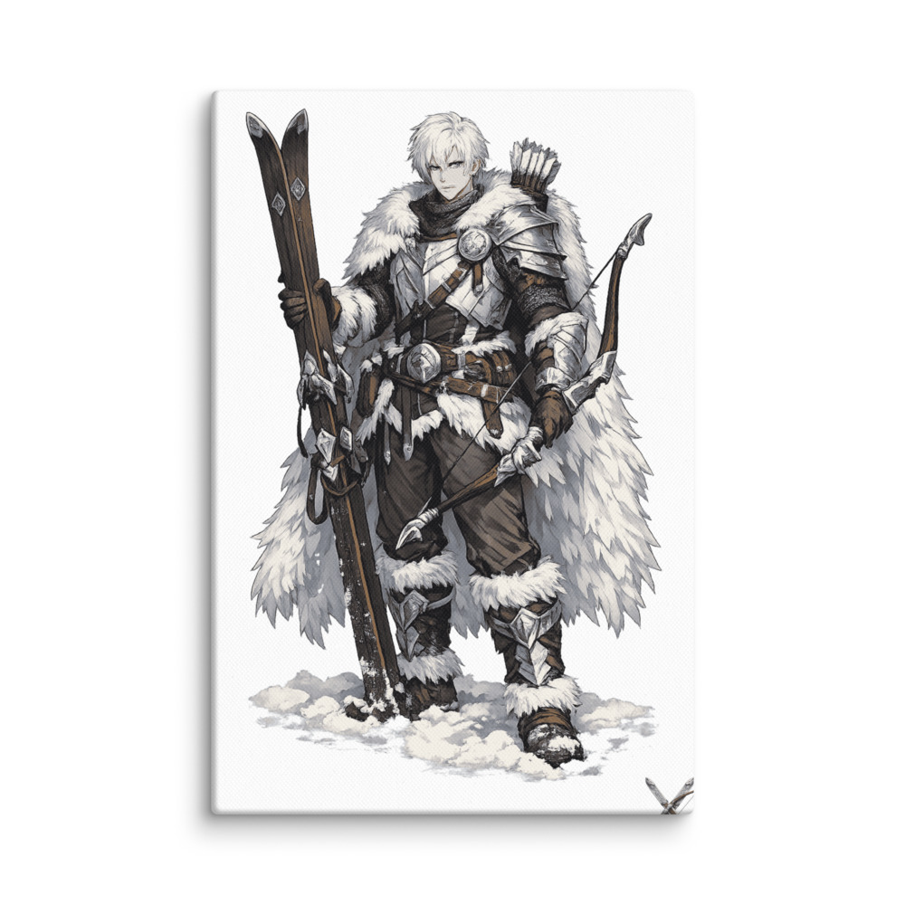 Ullr Mascot Canvas