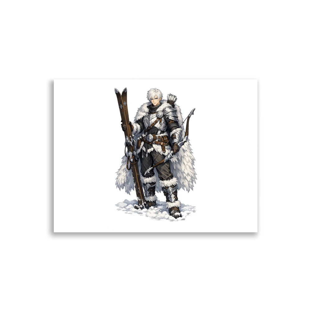 Ullr Mascot Art Print