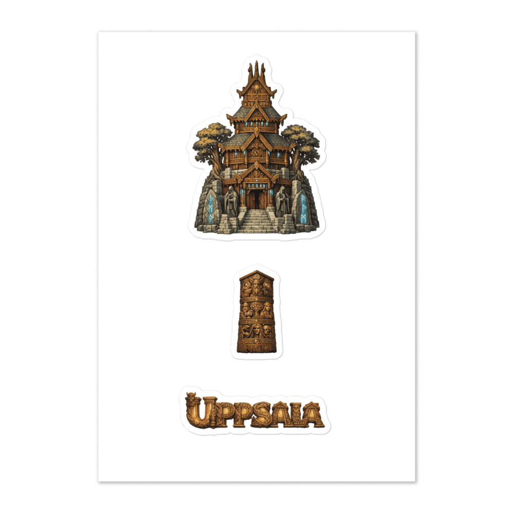 Uppsala Seal Sticker Set