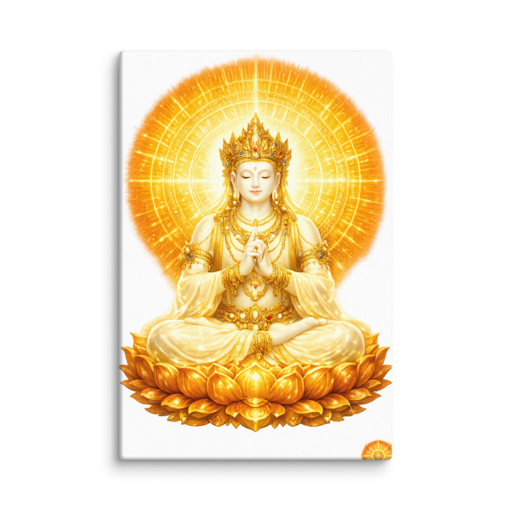 Mahāvairocana Mascot Canvas