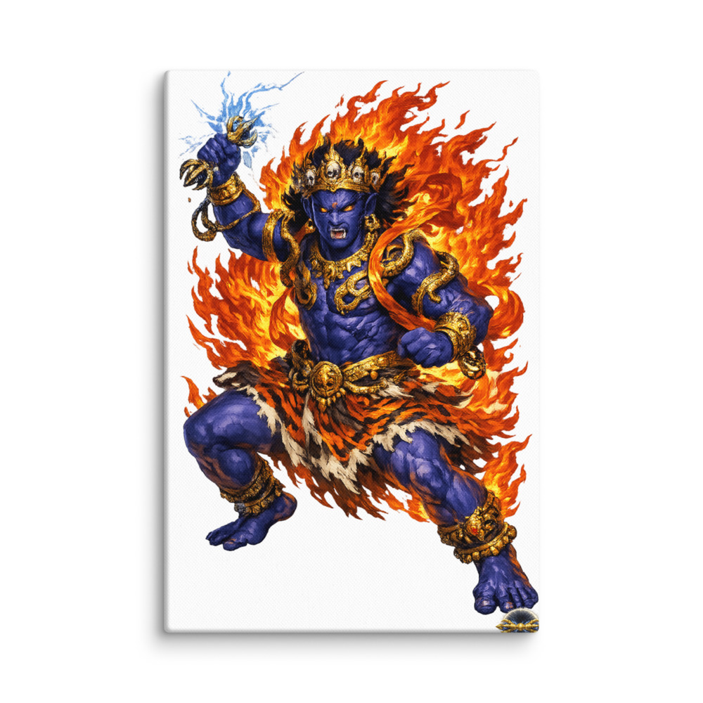 Vajrapāṇi Mascot Canvas