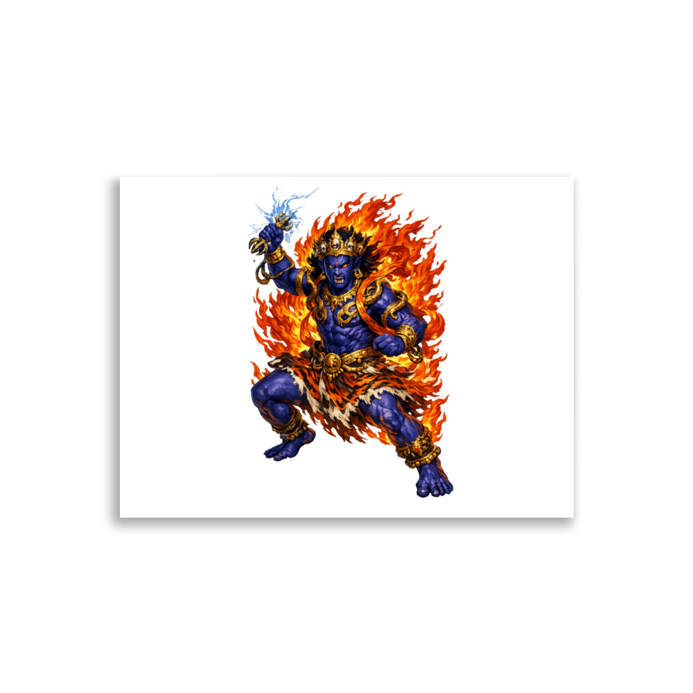 Vajrapāṇi Mascot Art Print