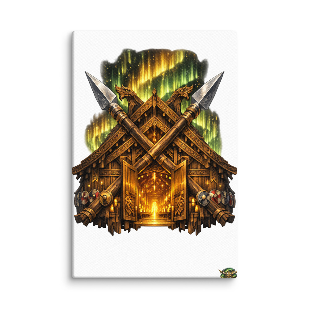 Valhǫll Mascot Canvas