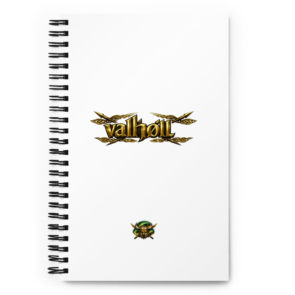 Valhǫll Temple Notebook