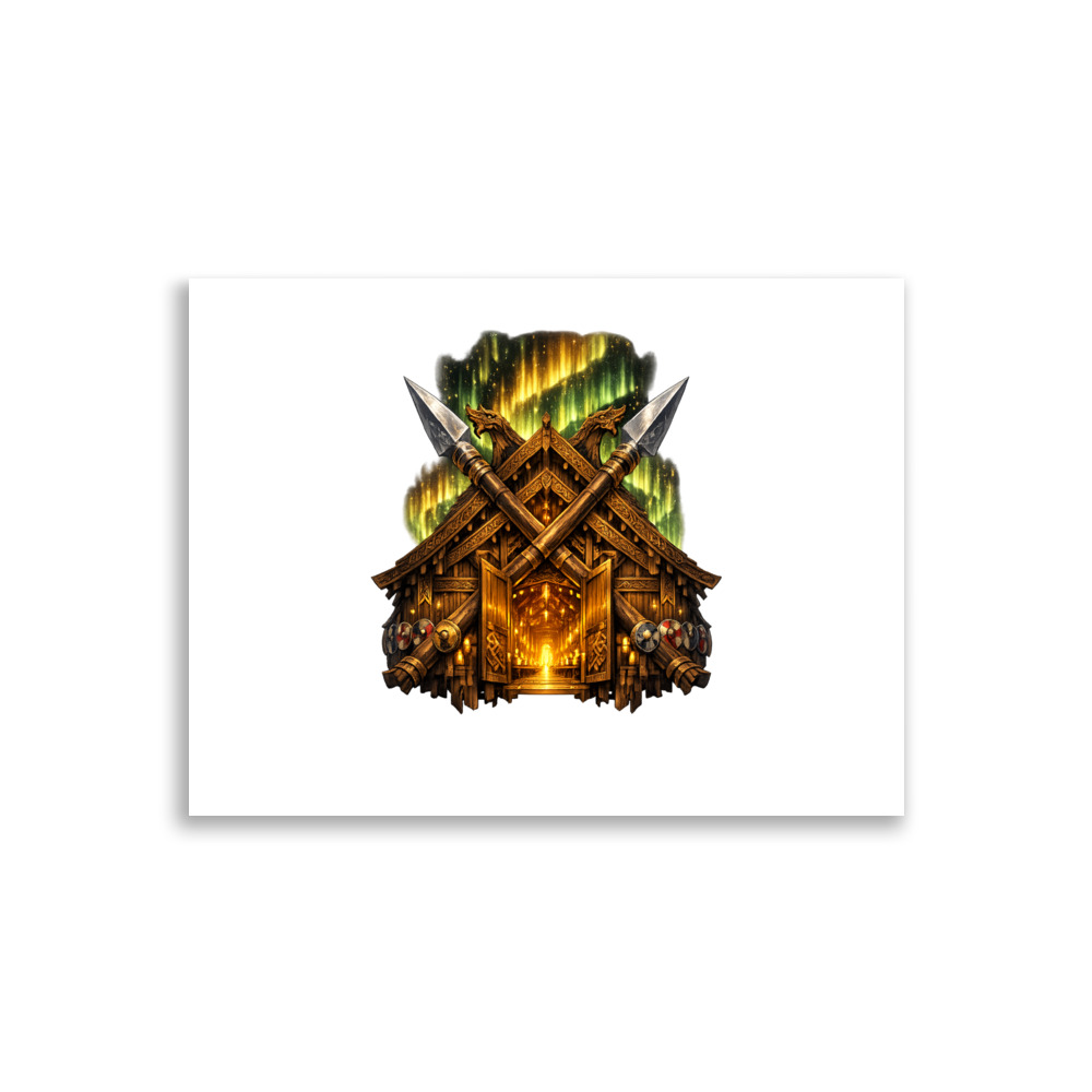 Valhǫll Mascot Art Print