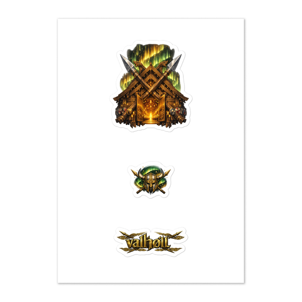 Valhǫll Seal Sticker Set