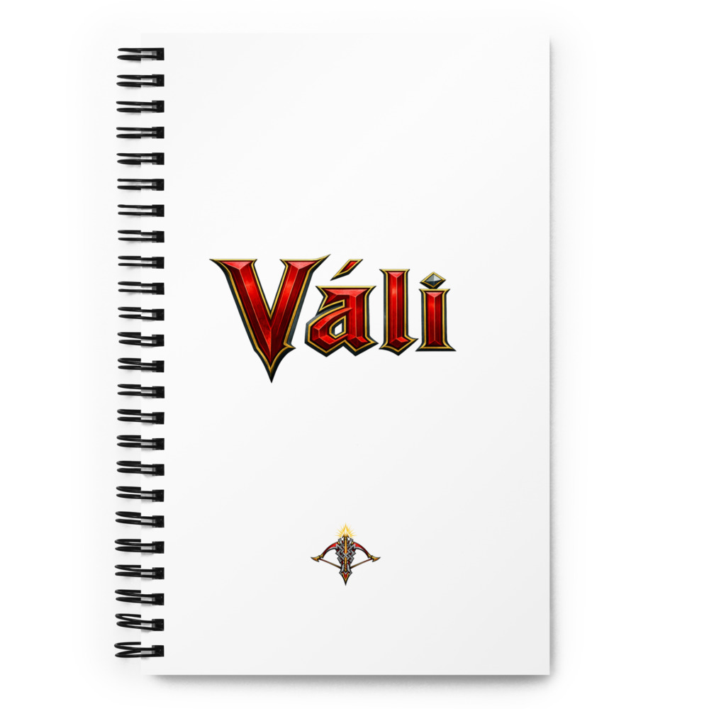 Váli Temple Notebook