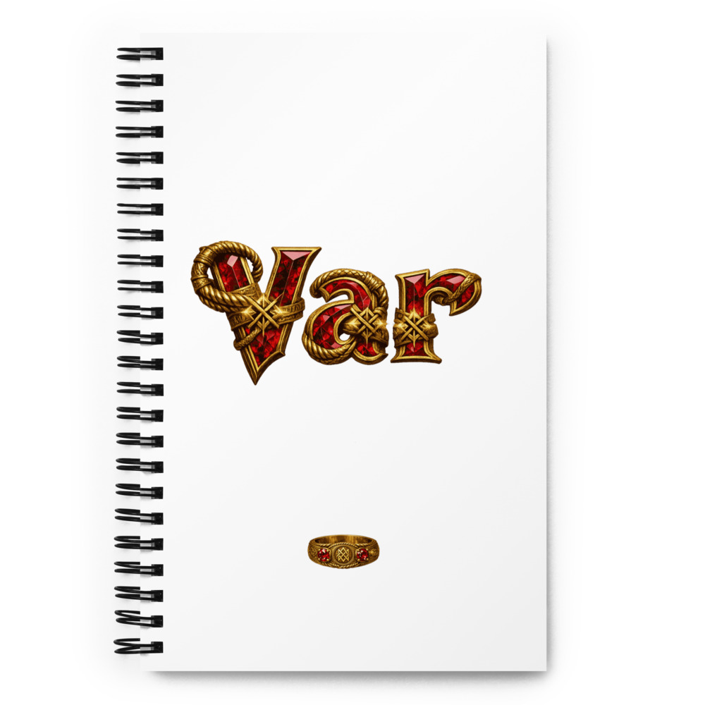 Vár Temple Notebook