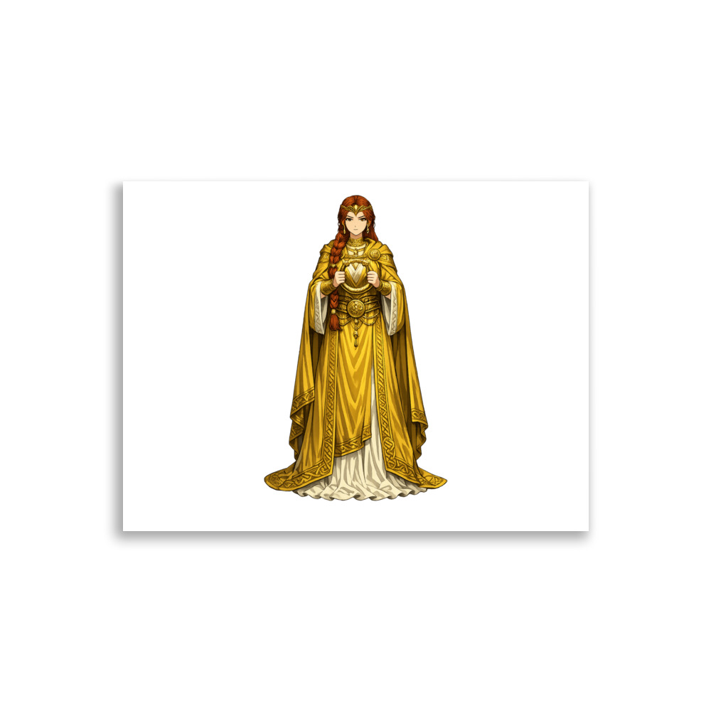 Vár Mascot Art Print