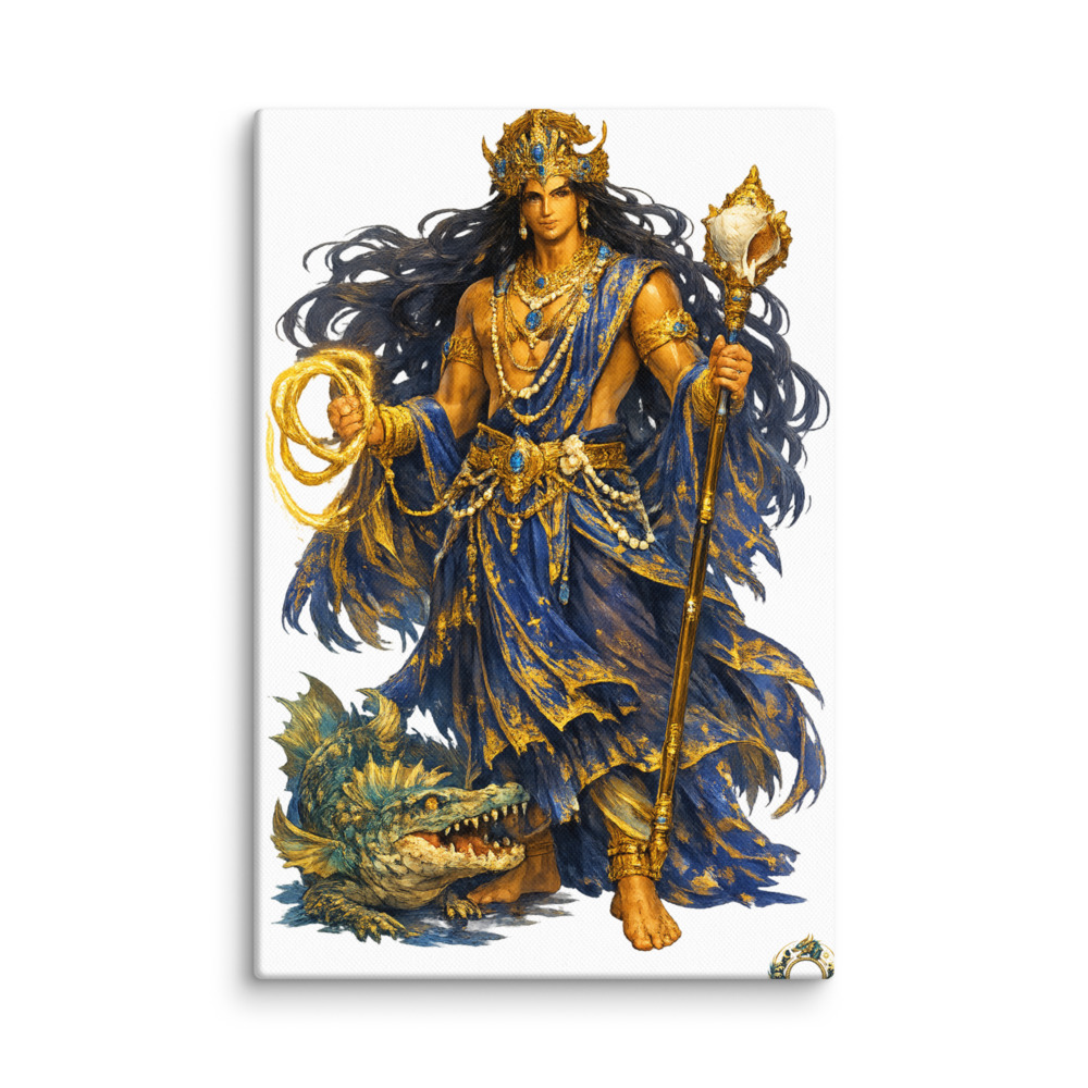 Varuṇa Mascot Canvas
