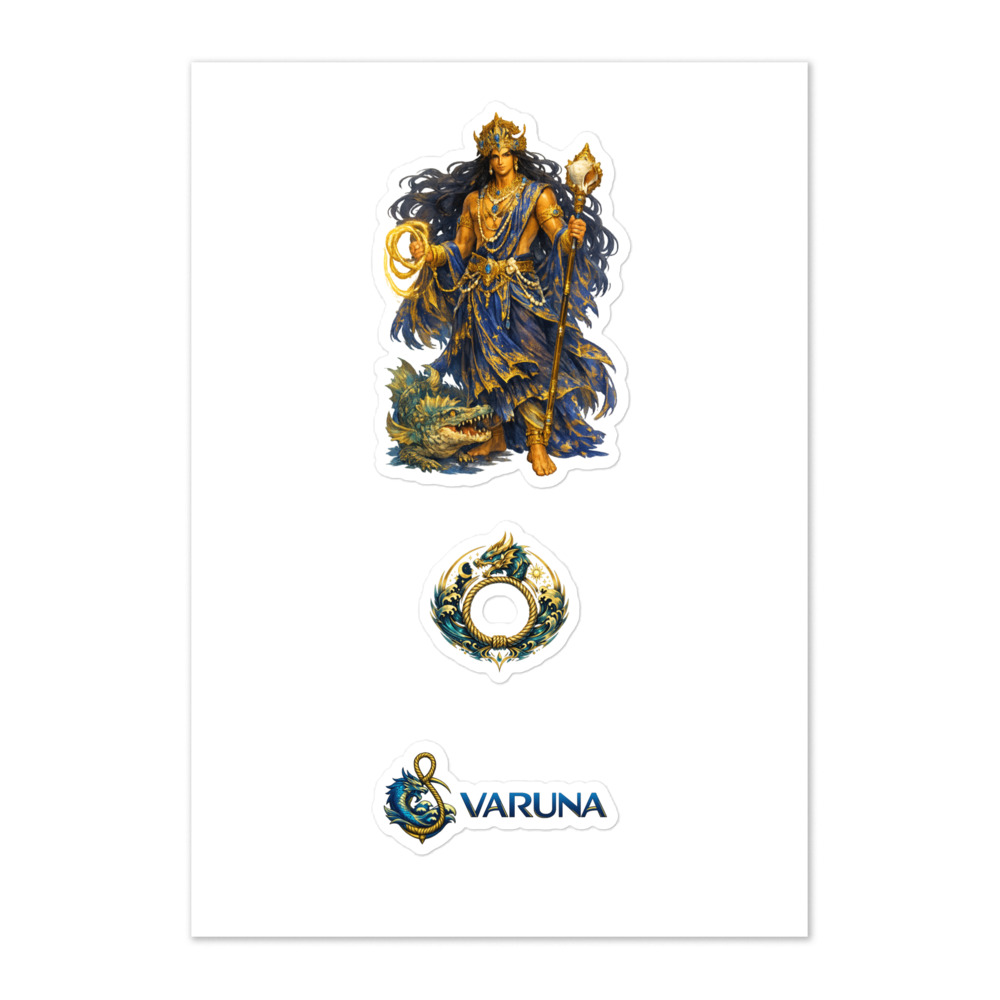Varuṇa Seal Sticker Set