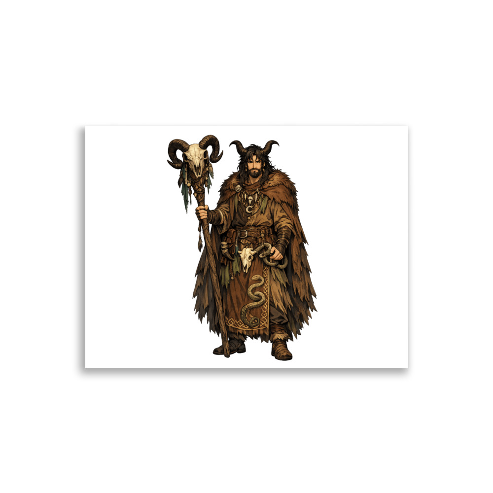 Veles Mascot Art Print