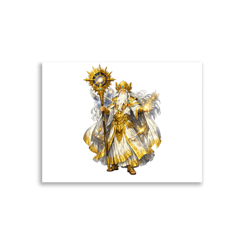 Wiraqucha Mascot Art Print