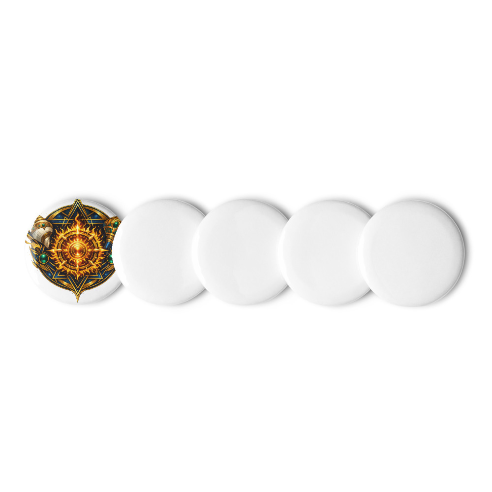 Viṣṇu Seal Enamel Pin
