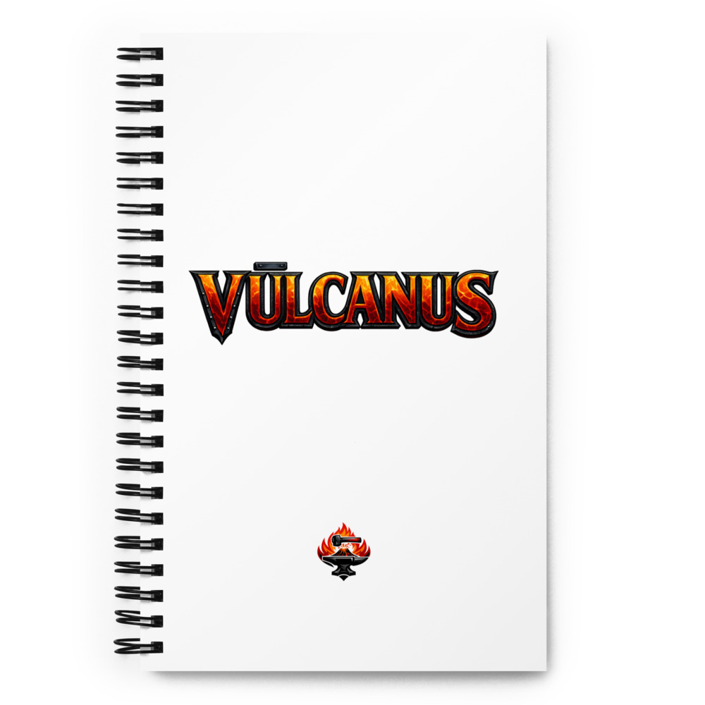 Vulcānus Temple Notebook