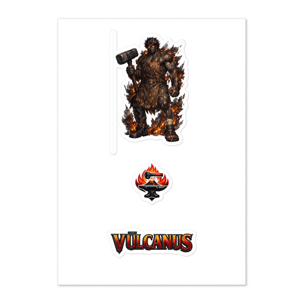 Vulcānus Seal Sticker Set