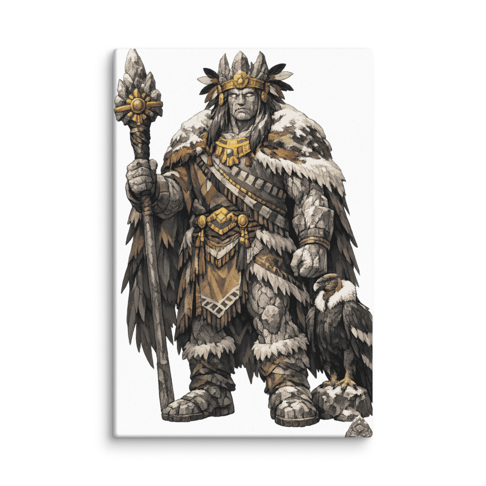 Wamani Mascot Canvas