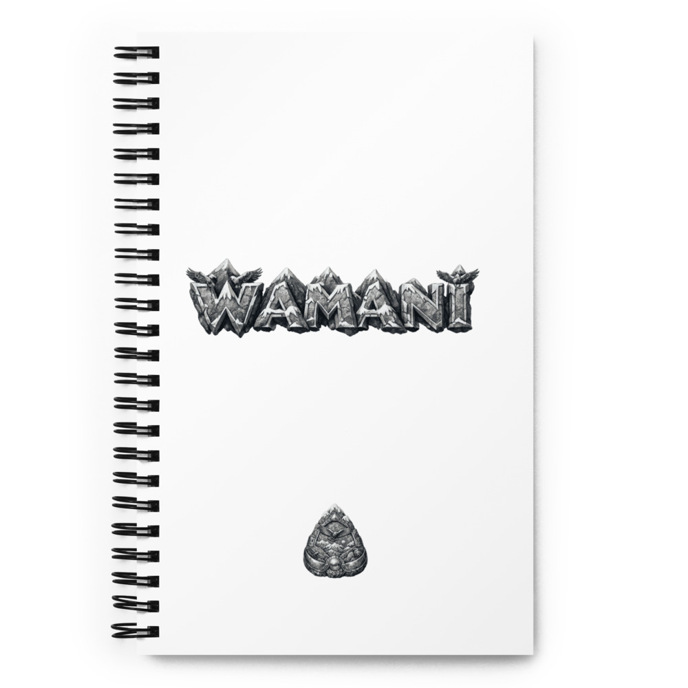 Wamani Temple Notebook