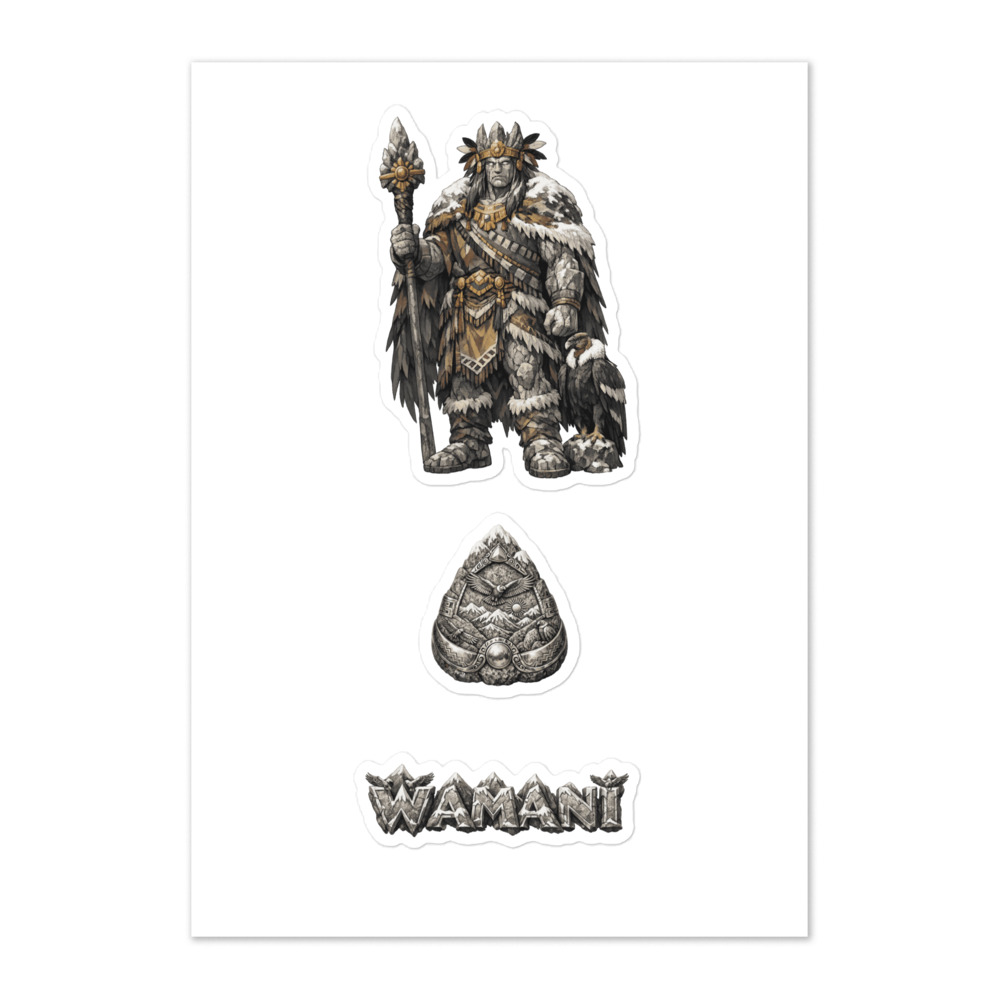 Wamani Seal Sticker Set
