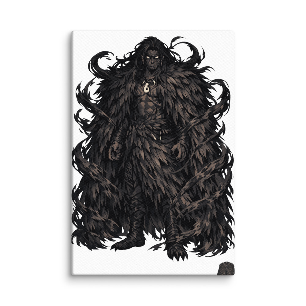 Whiro Mascot Canvas
