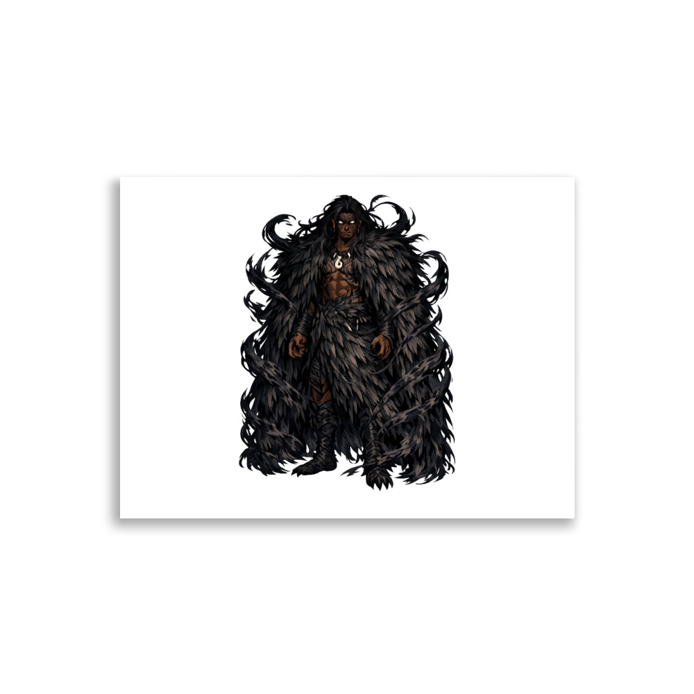 Whiro Mascot Art Print