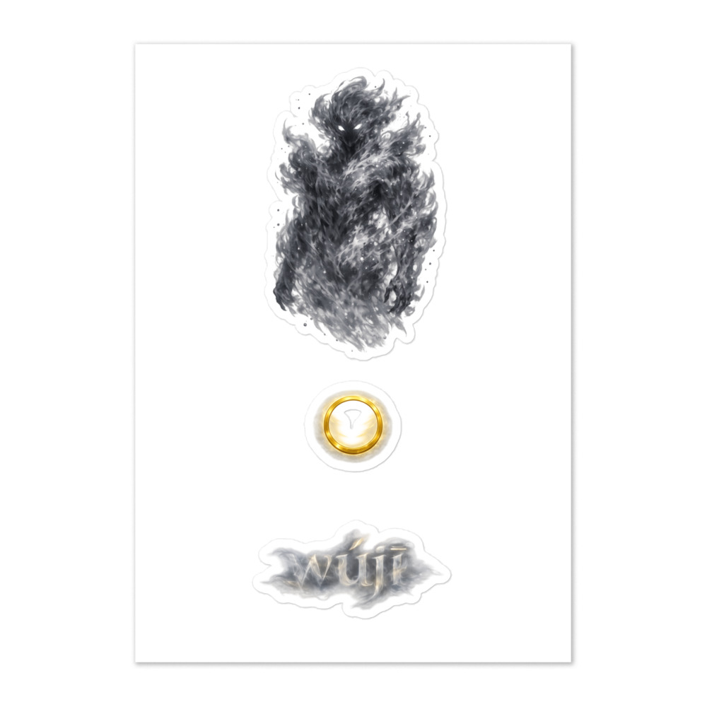 Wújí Seal Sticker Set