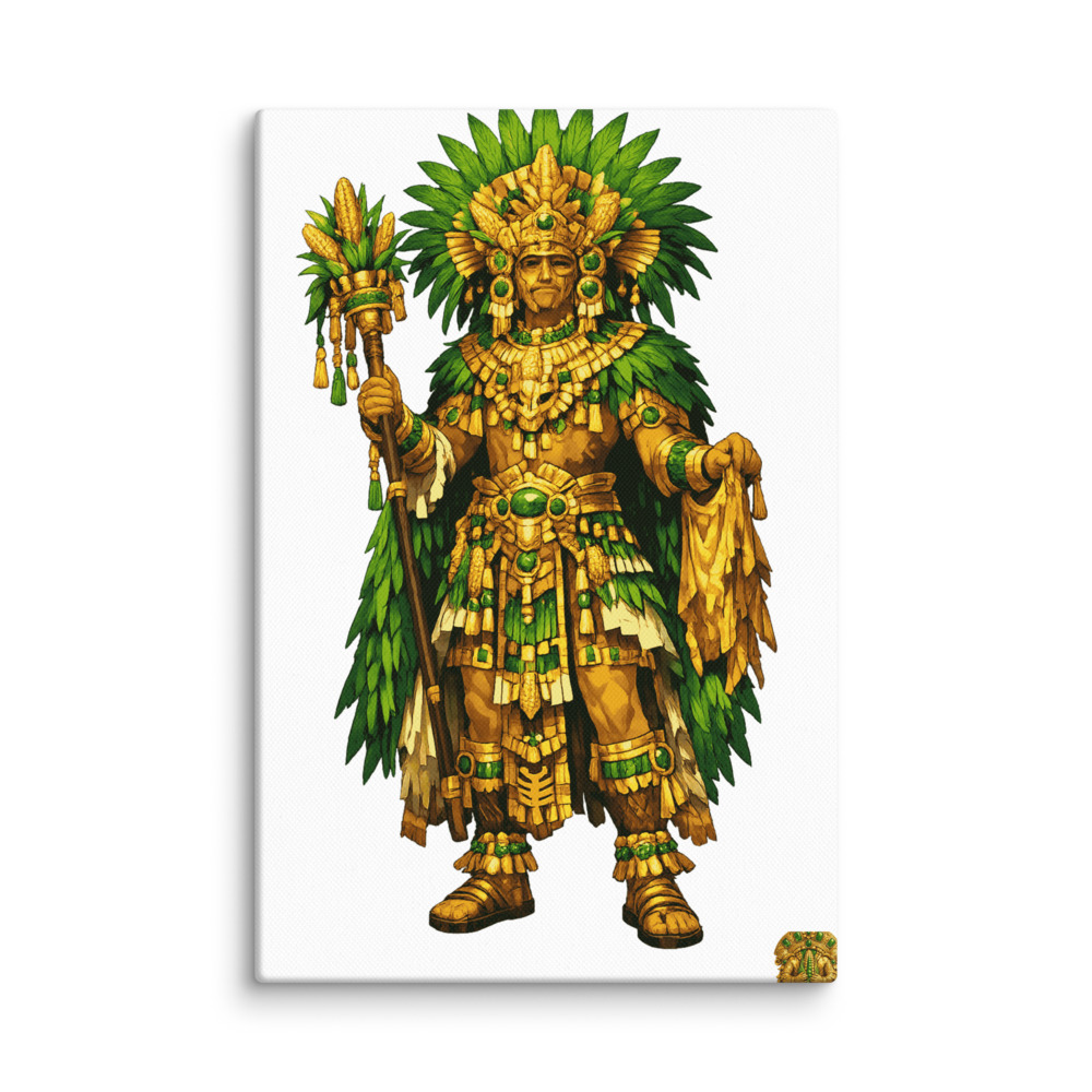Xipe Mascot Canvas