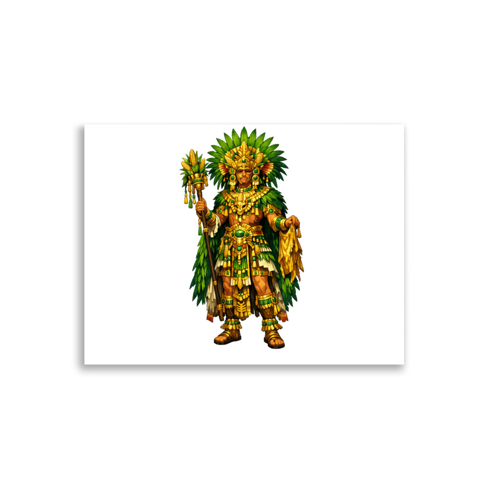 Xipe Mascot Art Print