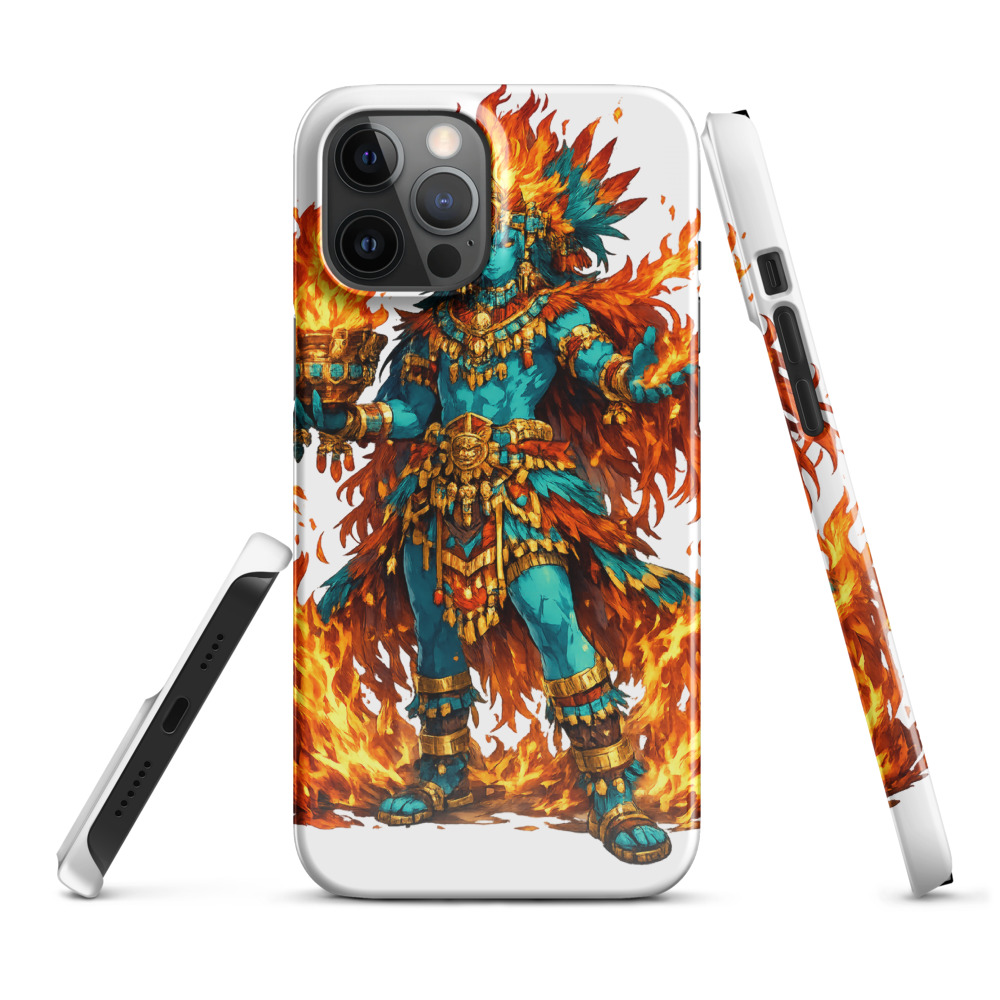 Xiuhtēcuhtli Mascot Phone Case