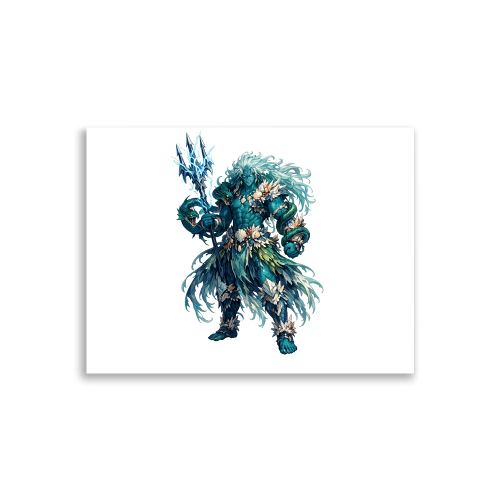 Yām Mascot Art Print