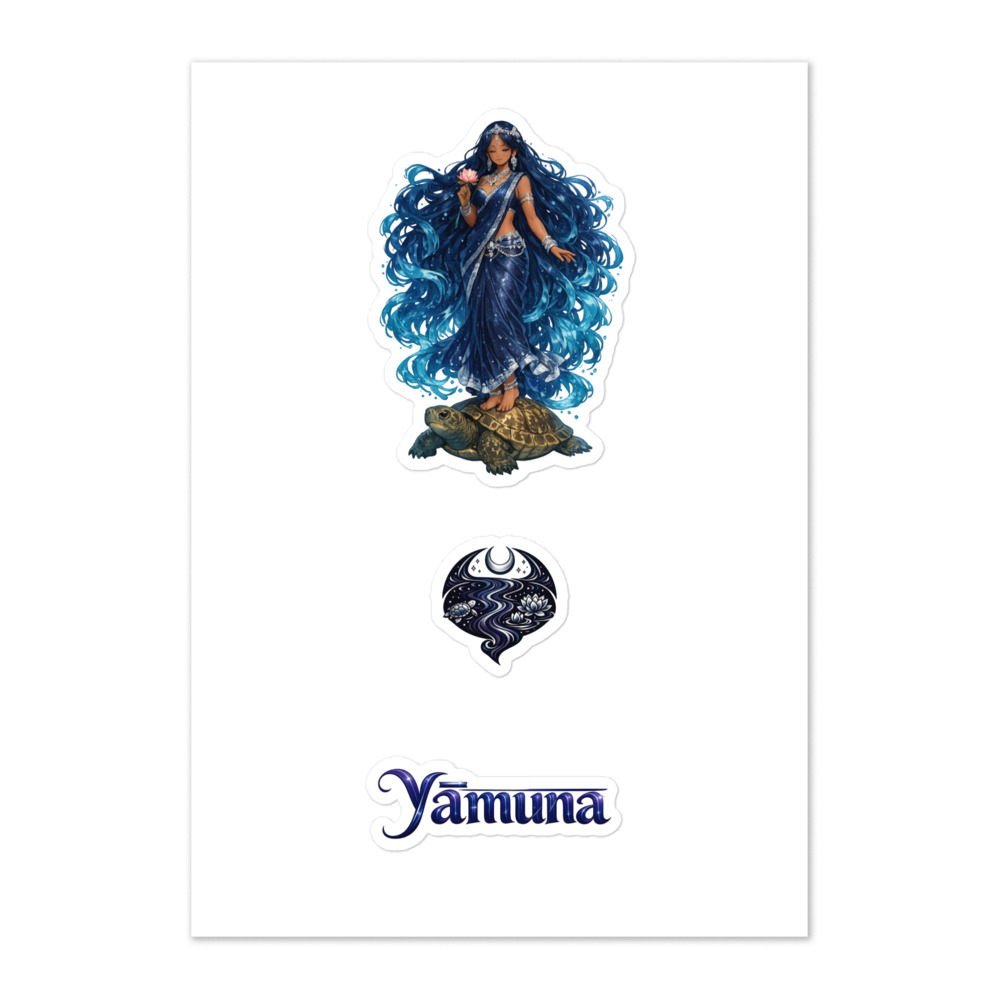 Yamunā Seal Sticker Set